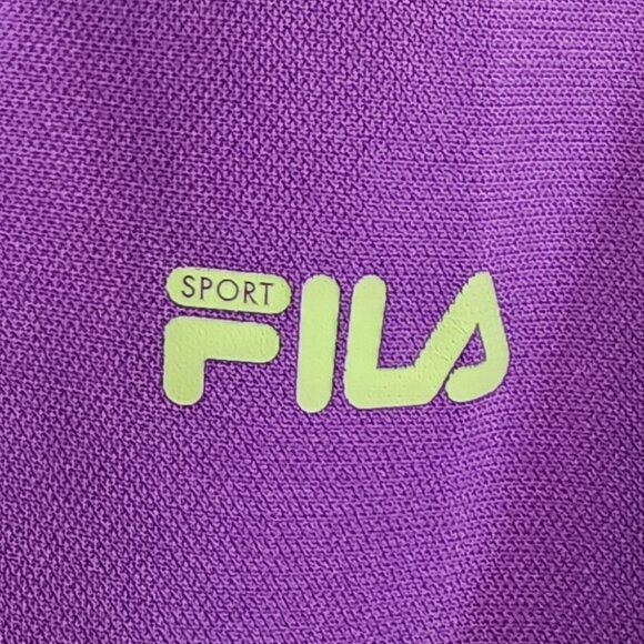 Fila Women's sleeveless golf shirt size XL.  Item 0822249GS - Picture 4 of 5